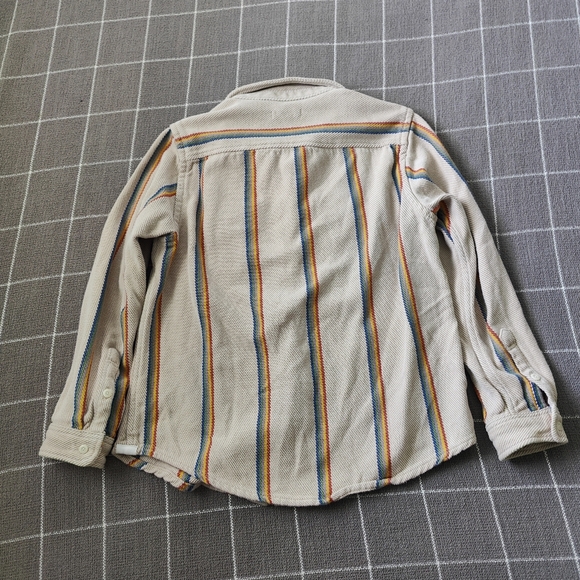 Striped Button-Up Women's Top - Picture 8 of 8
